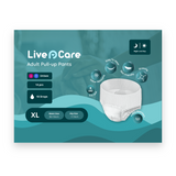 Live N Care Adult Pull-Up Pants 14-pack, size Extra Large (waist 85–155cm, hip over 110cm) #extra large