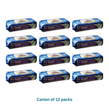 Carton of 12 packs of VeraSoft moist adult wet wipes