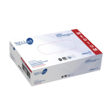 WellPak white latex examination gloves, box of 100